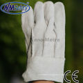 NMSAFETY natural fur lined leather gloves
